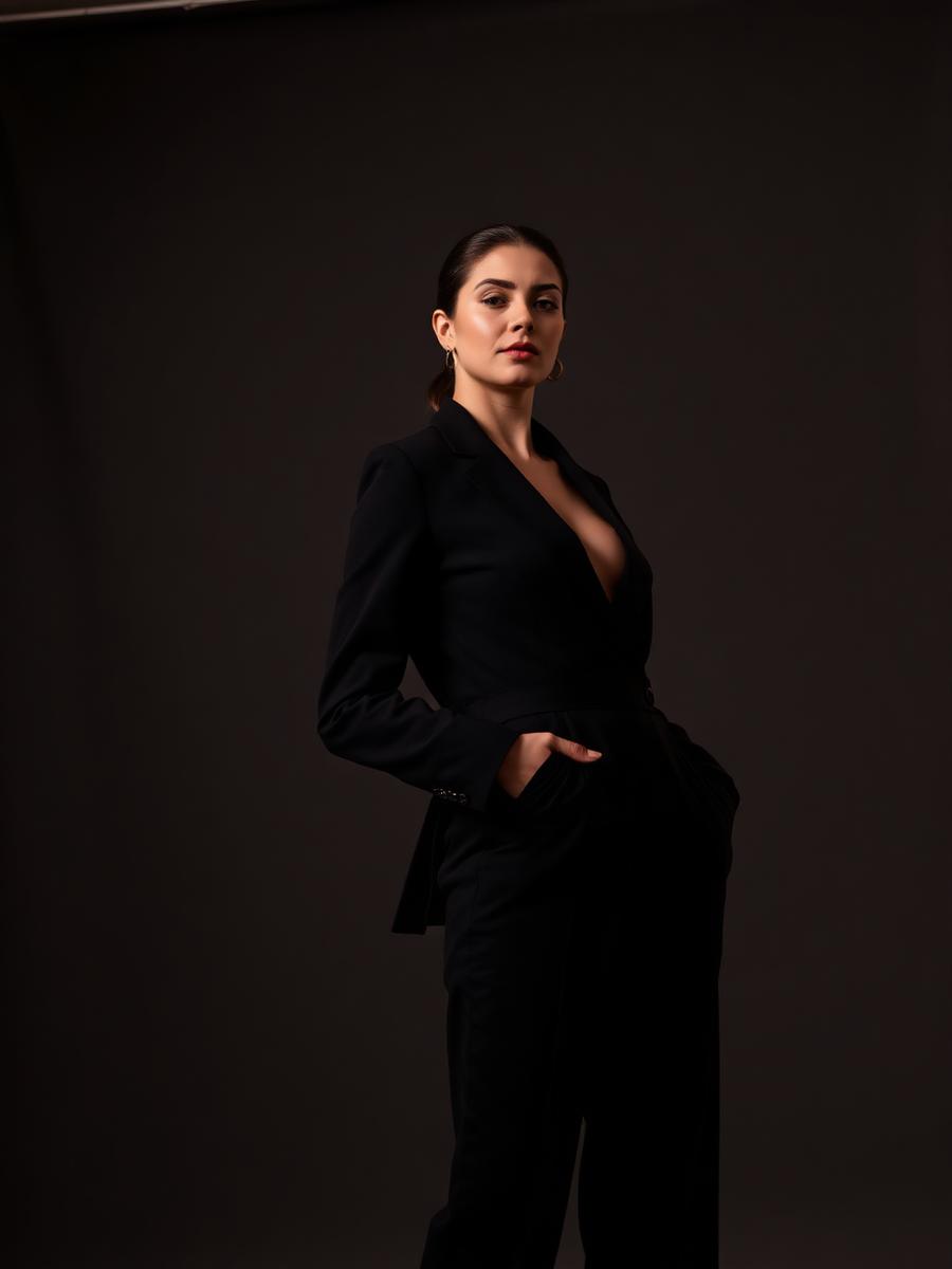 Tailored women's pantsuit